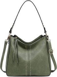 Amazon.com: Montana West Hobo Bag for Women Designer Ladies Hobo bag Bucket Purse Totes Bag Handbags Chic Shoulder Bag,MWC-128-GN : Clothing, Shoes & Jewelry