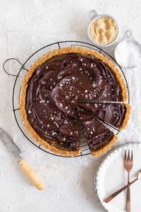 Brown Butter Salted Caramel Tart