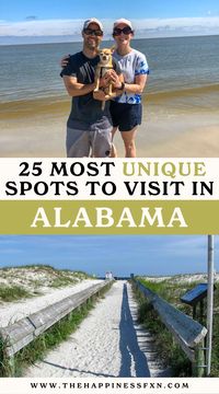 There are plenty of amazing things to do in Alabama! So, whether you’re in the mood for a relaxing beach vacation on the Gulf, or an action-packed city getaway full of history and art tours, don’t skip out on planning a vacation in Alabama. You won’t regret exploring this incredible state in the Deep South. Check out this Alabama travel guide! | Things to do in Alabama | Alabama Beaches | Alabama Vacation