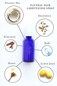 The Ultimate All-Natural Hair Lightening Spray