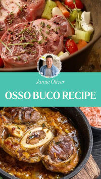 Jamie Oliver Osso Buco is one of the best and easiest to make Osso Buco recipes ever. This Osso Buco can be made with veal shank, pork, beef, lamb, or even chicken meat. Also, you can cook the Osso Buco in the oven, slow cooker, Instant Pot, or simply on the stove. This Osso Buco recipe is better than the traditional Italian recipe. Make sure to leave a comment if you love it.