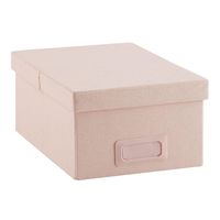 Blush Poppin Storage Boxes | The Container Store