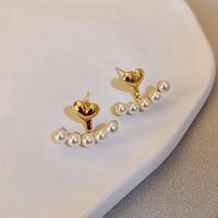 Antoinette Elegant Pearl Ear Jacket Earrings – MyBodiArt