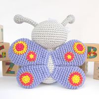 Amigurumi Butterfly Inspiration ❥ 4U // hf