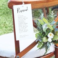 Reserved Wedding Sign Template, Memorial Chair Sign, in Loving Memory Sign, Wedding Ceremony Reserved Seat Sign, Memorial Sign-f1 - Etsy