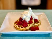 Lemon Poppy Seed Chaffle - SeriousKeto