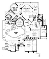 House Plan Sunningdale Cove | Sater Design Collection