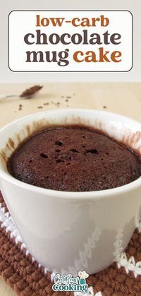 Craving chocolate but keeping it low-carb? Try this Low-Carb Chocolate Mug Cake. Ready in just 1 minute using simple pantry staples, this easy microwave cake is rich, decadent, and perfect for a quick dessert. No fuss, all flavor—your go-to guilt-free treat!