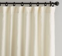 Belgian Flax Linen Rod Pocket Curtain | Pottery Barn