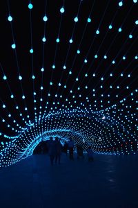 AEPioneer installs an immersive 80m-long light tunnel in tehran