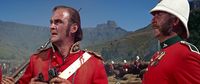 ZULU (Cy Endfield 1964) Michael Caine, Stanley Baker, Nigel Greene, James Booth, Jack Hawkins. Lt.Chard's Royal Engineers & 122 men of Lt.Bromhead's 24th Regiment Foot make their stand against overwhelming odds.