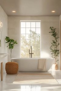 41 Cozy Hygge Scandinavian Bathrooms You’ll Love | VIVA