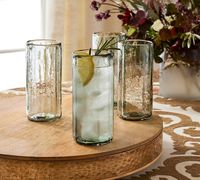 Hammered Café Drinking Glasses | Pottery Barn