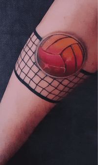 Volleyball Tattoo Design Images (Volleyball Ink Design Ideas)