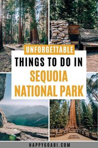 Planning a trip to Sequoia National Park?  Here are some of the best things to do in the park that you won't want to miss! Plus, check out the free Google map with information on how to find each of these places! | #sequoia #nationalpark #california #travel