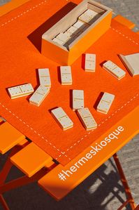 Hermès Le Monde d’Hermès Pop-Up Kiosk, Barcelona.