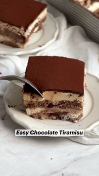 In this recipe, we are putting a slight twist to the classic Tiramisu and making it a chocolate version! This easy chocolate tiramisu recipe is perfect for any holiday celebration. Whether you're looking for a sweet treat for Christmas, Thanksgiving, or a birthday, this homemade tiramisu is a delightful dessert. With its layers of chocolate and mascarpone, this simple recipe brings a traditional favorite to your table with a chocolate twist that everyone will love. Find the full recipe at bakewithzoha.com