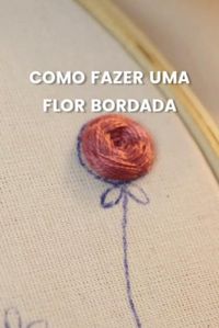 O bordado livre é uma forma de artesanato encantadora e terapêutica que oferece muitas oportunidades de ganhar dinheiro. Faça um curso online e aprenda esse lindo bordado, mesmo sem experiência.