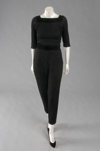 Women's Ensemble (Sweater, Trousers) by Claire McCardell, 1945-58 (philamuseum.org)