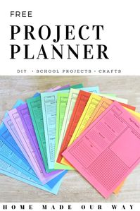 Get this free Project Planner PDF. Use it for all projects including DIY projects | Craft Projects | School Projects | Home Improvement | Features mood board | graph | sketch area | notes | materials list | shopping list | budget | tasks | start end dates | title | Use this worksheet to keep track of diagrams | drawings | swatches | rough plan | game plan | floor plan layout | ideas | strategies | drafts | prototypes | master plan #project #planner #pdf #printable