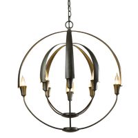 Double Cirque Chandelier | by Hubbardton Forge | 104205