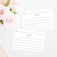 Printable Address Cards, Help the Newlyweds Make an Address Book Printable, Address Your Envelope Printable, Wedding Thank You Card Address - Etsy Canada