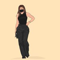 Kylie jenner illustrtaion drawing by NOWAYHOLSAY