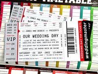 Ticketmaster Gig Concert Ticket Wedding Invites (Sample Pack) ** You are buying a sample pack of invitations.... to make an order or enquire about prices send me a direct message via ETSY  ------------------ If you are a music fan, concert goer or festival fan then these ticketmaster gig ticket style wedding invitations are a must for your big day! These invitations are designed to look like festival / gig / concert tickets and are perfect for anyone having a music or festival theme wedding or f