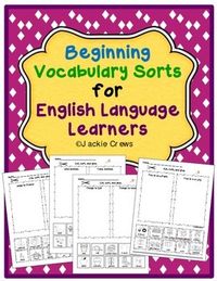 $ Vocabulary Sorts for English Language Learners