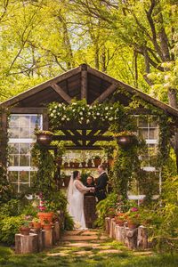 Dreamy Micro Wedding Venue | Micro Wedding Inspo | Greenhouse Venue