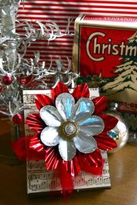 VINTAGE CHRISTMAS DECORATING IDEAS | vintage reflector | Christmas Decorating Ideas