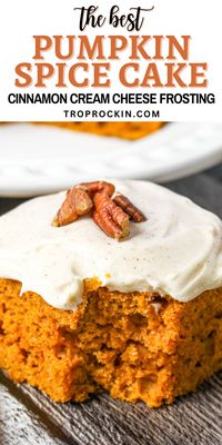 Homemade Pumpkin Spice Cake