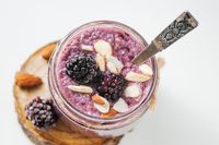 Blackberry and Chia Breakfast Pudding