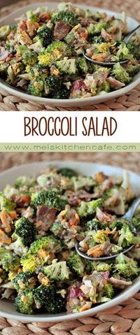 This Broccoli Salad is a classic side that everyone needs in their repertoire.