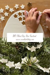 DIY Mini Clay Star Garland – Woodlark Blog