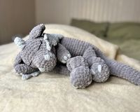 DRAGON Snuggler Plush Lovey Easy Crochet Pattern PDF Large Dinosaur Security Blanket Toy Amigurumi Comforter Toy Lovey Toy Patterns - Etsy