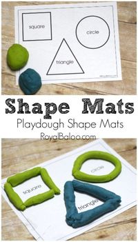 We don’t make play dough often, so when we do it’s a big hit. We play with it every day for hours on end…until it goes away for a bit again. Of course, I have to incorporate some educational activities into the mix when we play! When it comes to learning shapes, there …