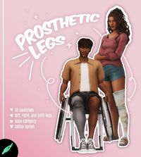 ~leg prosthetics~ sock category/ tattoo option!