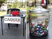 Yard Sale Tips -- run an extension cord outside, have grocery bags ready, keep expensive items on "cashier's table," etc. (via Seventh House on the Left)