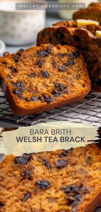 This recipe is absolutely fabulous. With practically no fat, a little sugar and dried fruit you get the most moist and flavorful Bara Brith. The ingredients are also infused with your favorite tea.