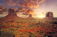 View of Monument valley under the blue sky, USA photo – Southwest Image on Unsplash