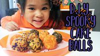 Easy Halloween Pumpkin Spice Cake Balls