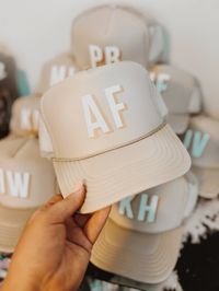 Bachelorette Trucker Shadow Monogram Hats Choose Your Colors Bachelorette Swag Free Mockup and Shipping Included - Etsy