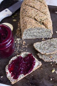 Rustic Paleo Bread With Seeds