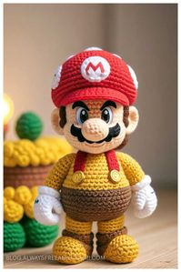 Amigurumi Super Mario Crochet Free Pattern - Amigurumi