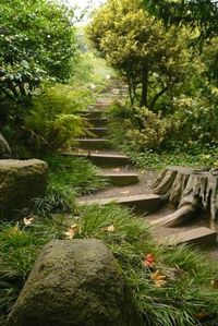 40 Cool Garden Stair Ideas For Inspiration - Bored Art