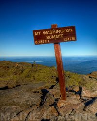 Top of Mount Washington, New Hampshire, USA. The "windiest place on earth".