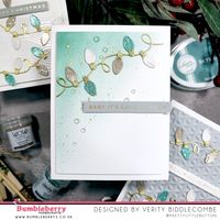 Teal-inspired Christmas - Three ways with one simple die - Pretty Little Button