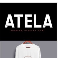 ATELA - BOLD FONT