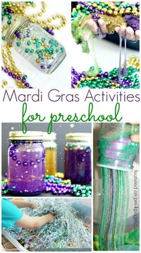 Mardi Gras Activities for Preschool - Pre-K Pages